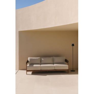 3-zits Tuinbank Van Acaciahout Uleno Donker Acaciabruin - Sklum