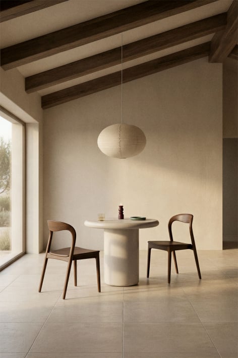 Namara ronde cementen eettafel