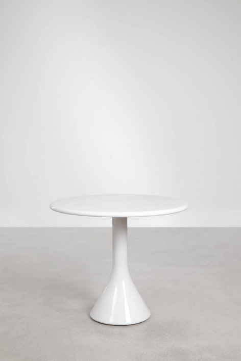 Ronde keuken tafel Ø90 cm in cement en glasvezel Melody