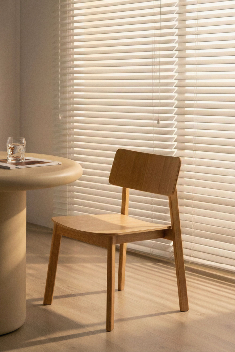 Gilda houten eetkamerstoel - Natuurlijk Hout