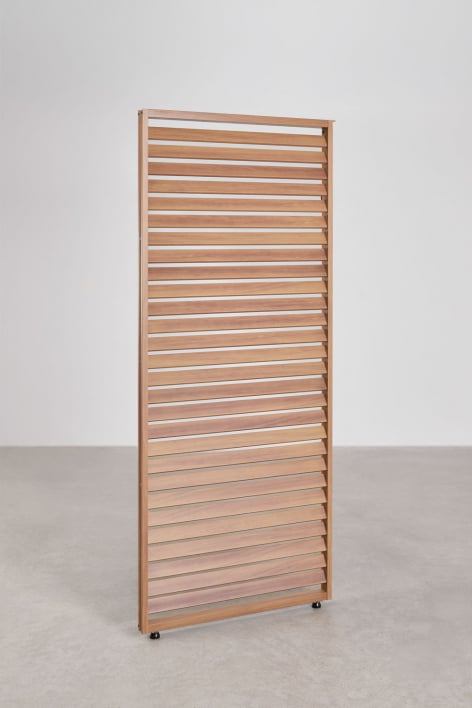 Pack 4 zijpanelen 90,5 cm bioklimatische pergola aluminium lamellen tapioca beige Druvia