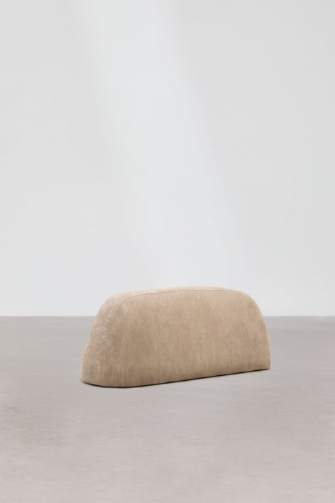 80 cm rugleuning voor modulaire bank Giorgia bekleed