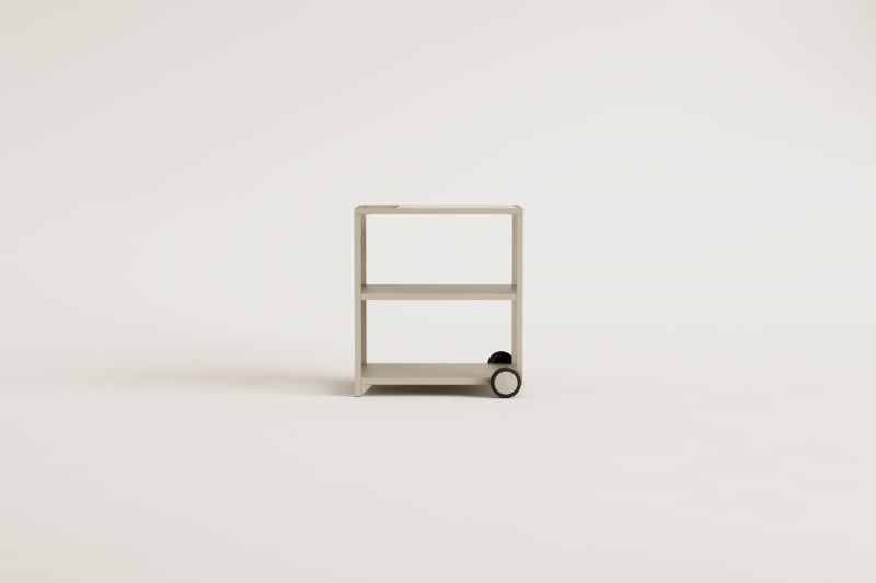 Modulaire buitenkeukenwagen van staal Rivana