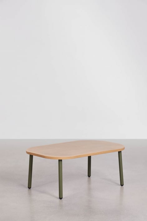 Ovalen tuintafel 90x60 cm van Zunika-staal