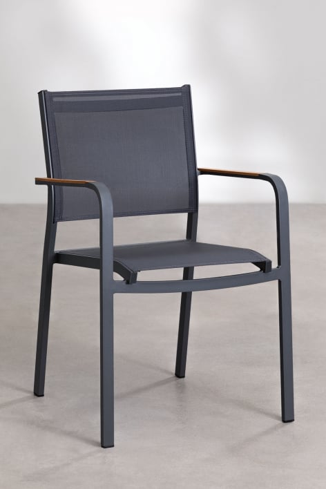 Stapelbare aluminium tuinstoel Archer