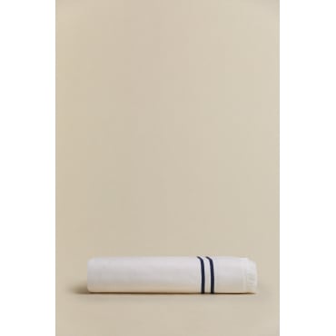 Salerno Katoenen Strandlaken Marine Blauw - Sklum