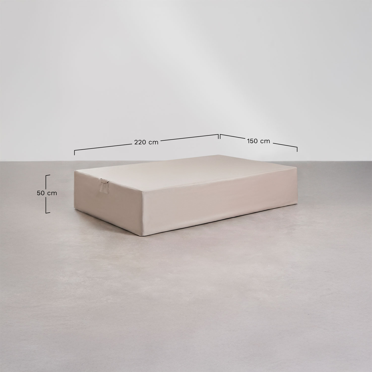 Beschermhoes voor ligstoel Otley, AFMETINGEN