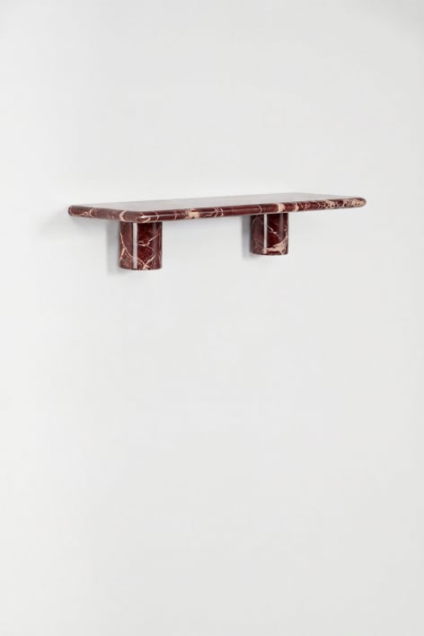 Pack van 2 wandplanken 60x15 in Uganda marmer