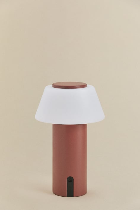 Draadloze LED-tafellamp voor buiten van ijzer Socotra