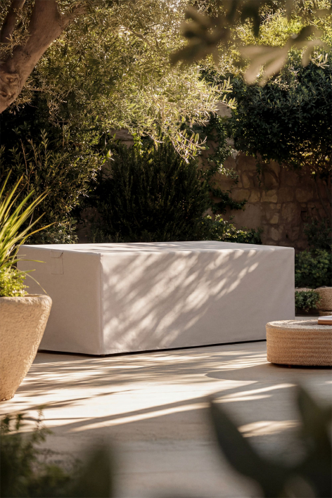 Rechthoekige beschermhoes voor tuintafel Otley