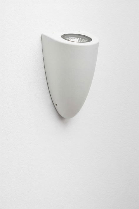 Seattle aluminium wandlamp - Wit