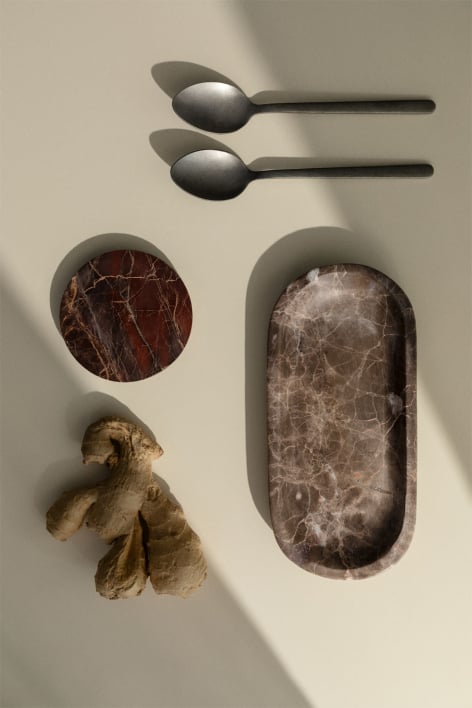 Decoratieve schaal van natuurlijk steen Ceranova