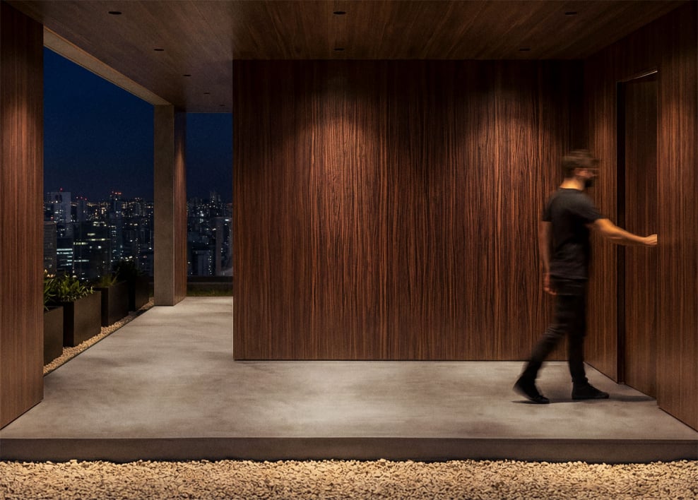 Downlight LED inbouwspot met ronde rand voor buitengebruik in aluminium Luisiana