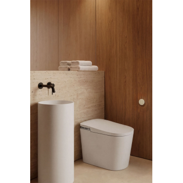 Slimme Toilet Van Keramiek Saloa Basic Wit - Sklum