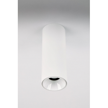 Led-opbouwplafondlamp Rond Ø5,7 Cm Voor Buiten In Aluminium Luisiana Wit & Warm Wit 2700k & 8 W & 38o - Sklum