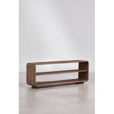 Tinsley Houten Tv-meubel 140x35 Cm Donker Acaciabruin - Sklum