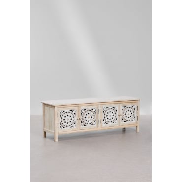 Tv-meubel 145x40 Cm Van Mangohout Ardel Licht Mangohout - Sklum