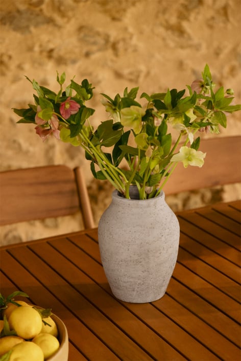 Decoratieve vaas van keramiek Freda