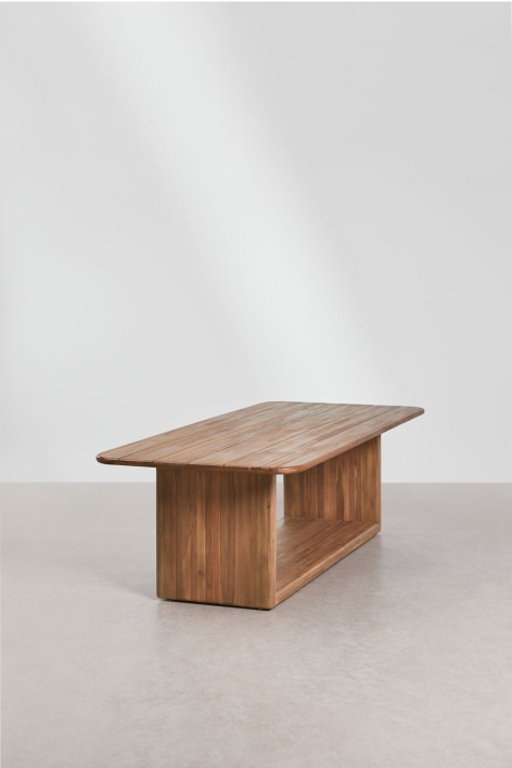 Rectangulaire tuin tafel 265x120 van acaciahout Siena