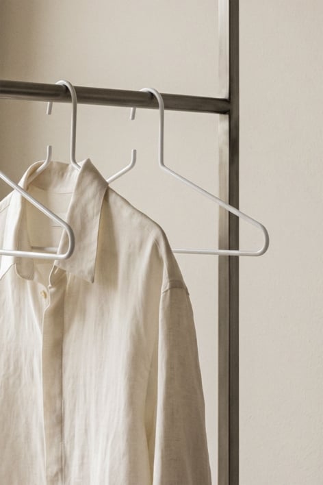 Set van 6 hangers van Alham-staal