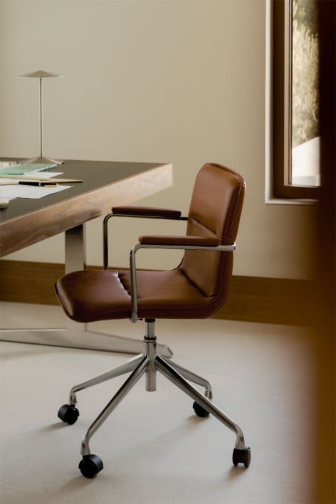 Seifert bureaustoel met wielen en armleuningen
