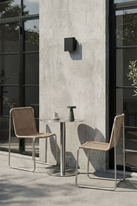 Ronde tuinset van roestvrij staal Xiren