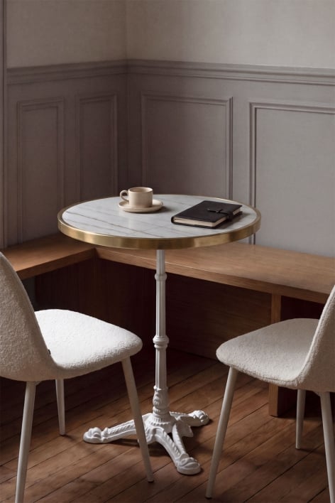 Ronde bar tafel Ø60cm in Azteekse gres