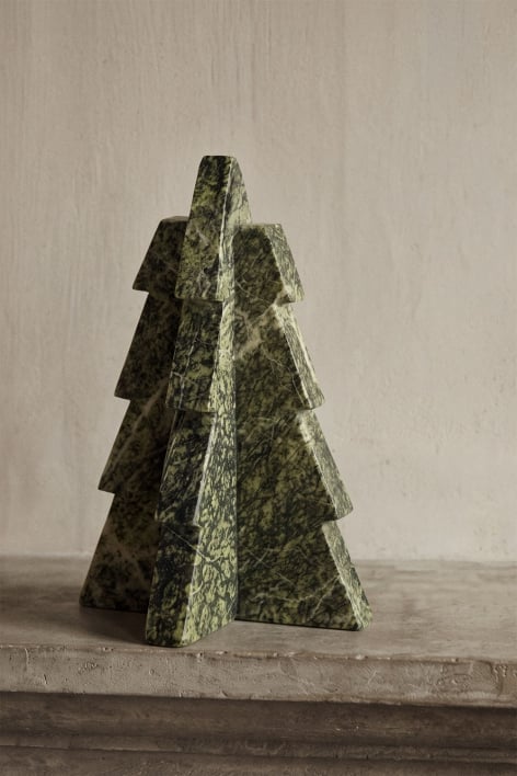 Kerstdecoratiefiguur van natuurlijk steen Vireune