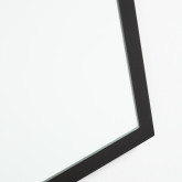 Rechthoekige wandspiegel in MDF (69x59 cm) Calen, miniatuur afbeelding 4