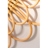 Ronde wandspiegel in rotan (Ø60 cm) Krayo, miniatuur afbeelding 3