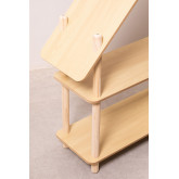 Open kast met 2 houten planken Zita Kids, miniatuur afbeelding 5
