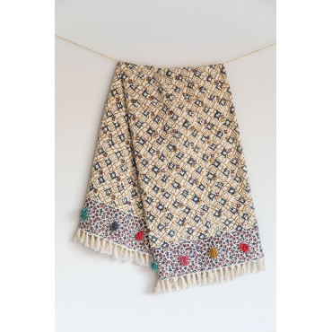 Katoenen Deken Tenesi Multicolor - Sklum