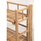 Bamboe kast met 4 planken Iciar, miniatuur afbeelding 5