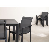 Tuinset met uitschuifbare tafel (180 - 240 cm) Starmi & 6 stoelen Eika, miniatuur afbeelding 3