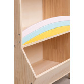 Regenboog houten plank voor kinderen, miniatuur afbeelding 5