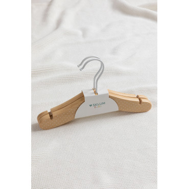 Set Van 2 Arius Kids Hangers Natuurlijk Hout - Sklum
