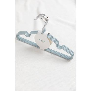 6-delige Set Metalen Hangers Anttal Kids Water Blauw - Sklum