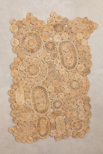 Vloerkleed van natuurlijk jute (205x130 cm) Syrah