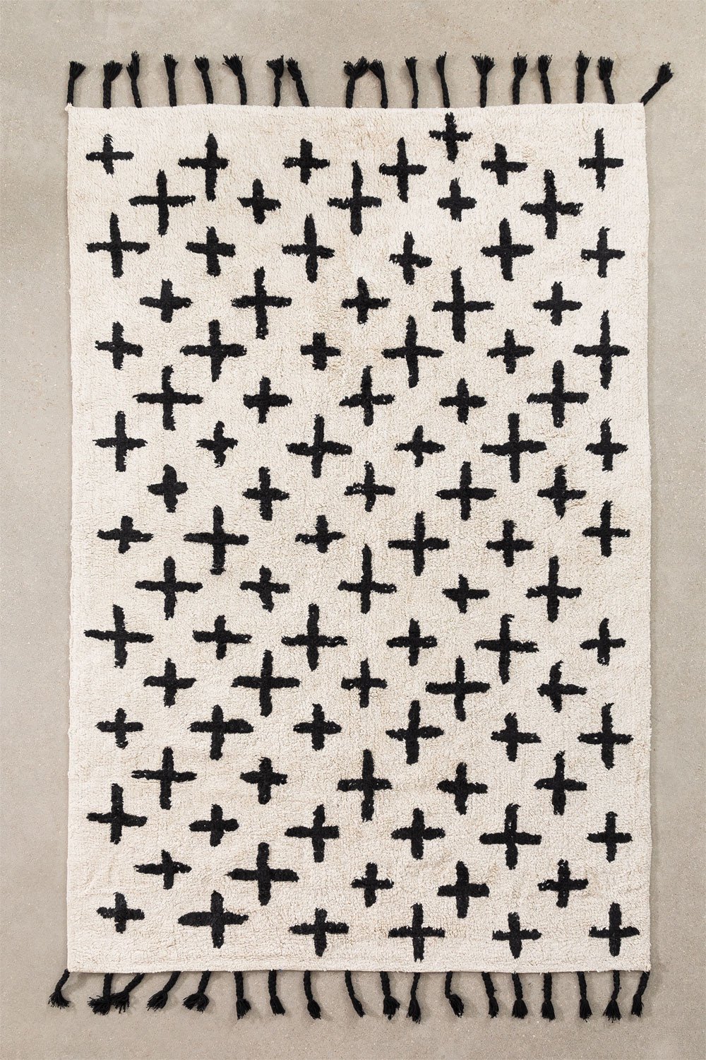 Katoenen vloerkleed (209x122 cm) Zuul, galerij beeld 1