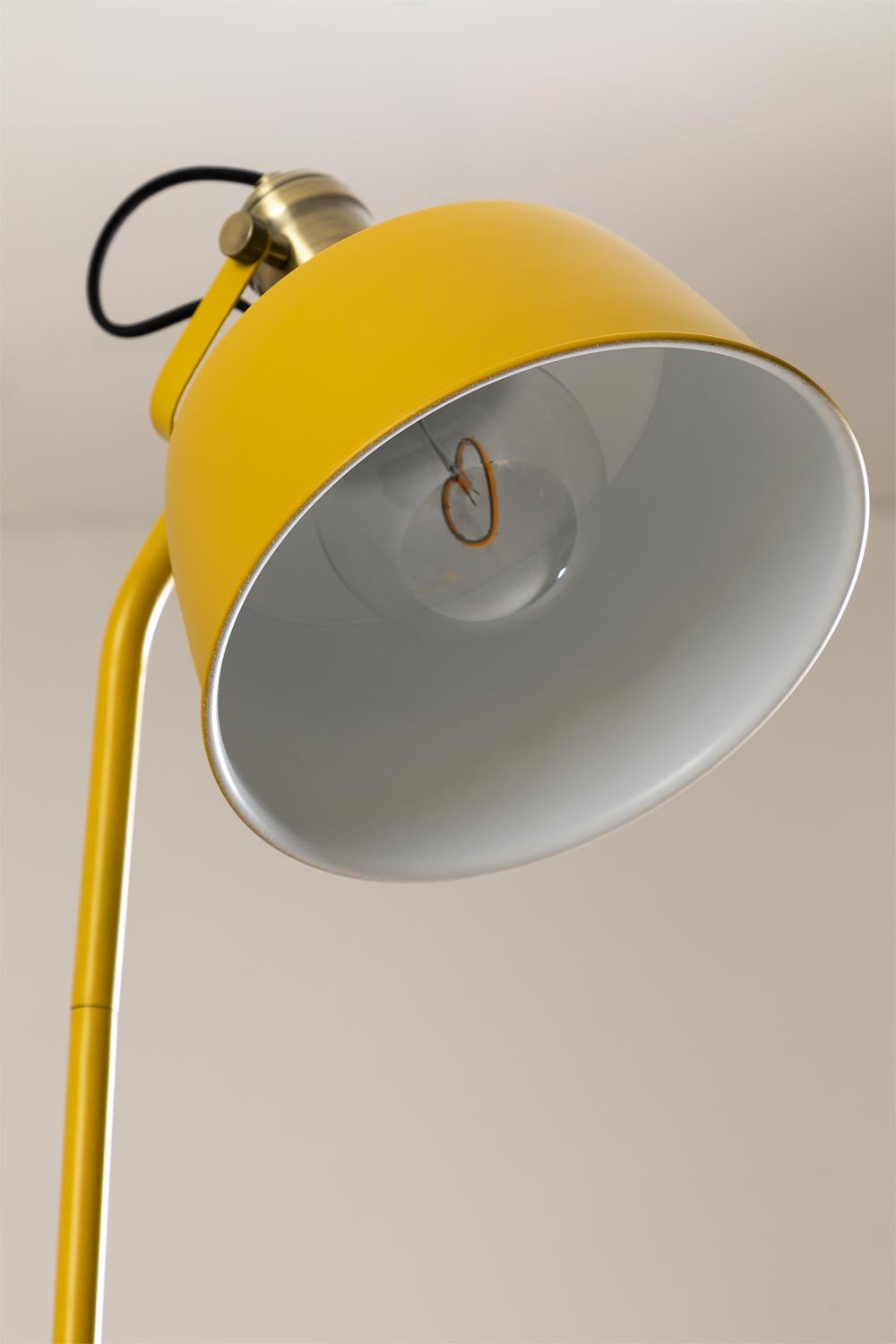 Verstelbare staande lamp van ijzer Louise, galerij beeld 4