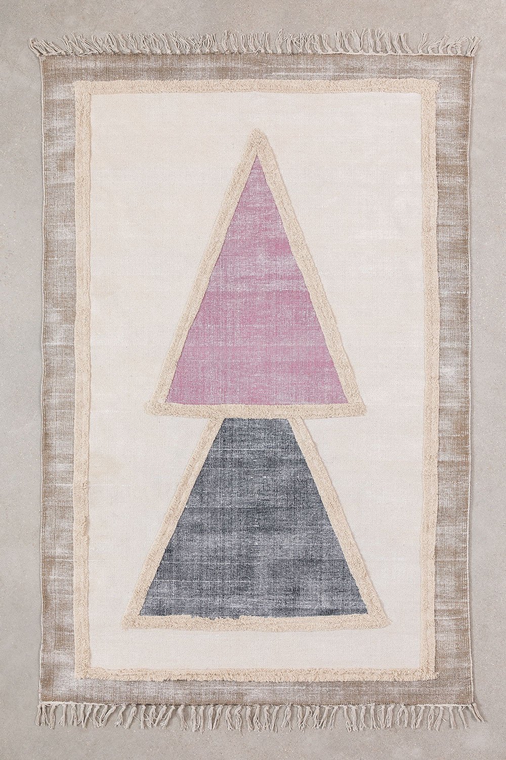 Katoenen vloerkleed (186x121 cm) Pinem, galerij beeld 1