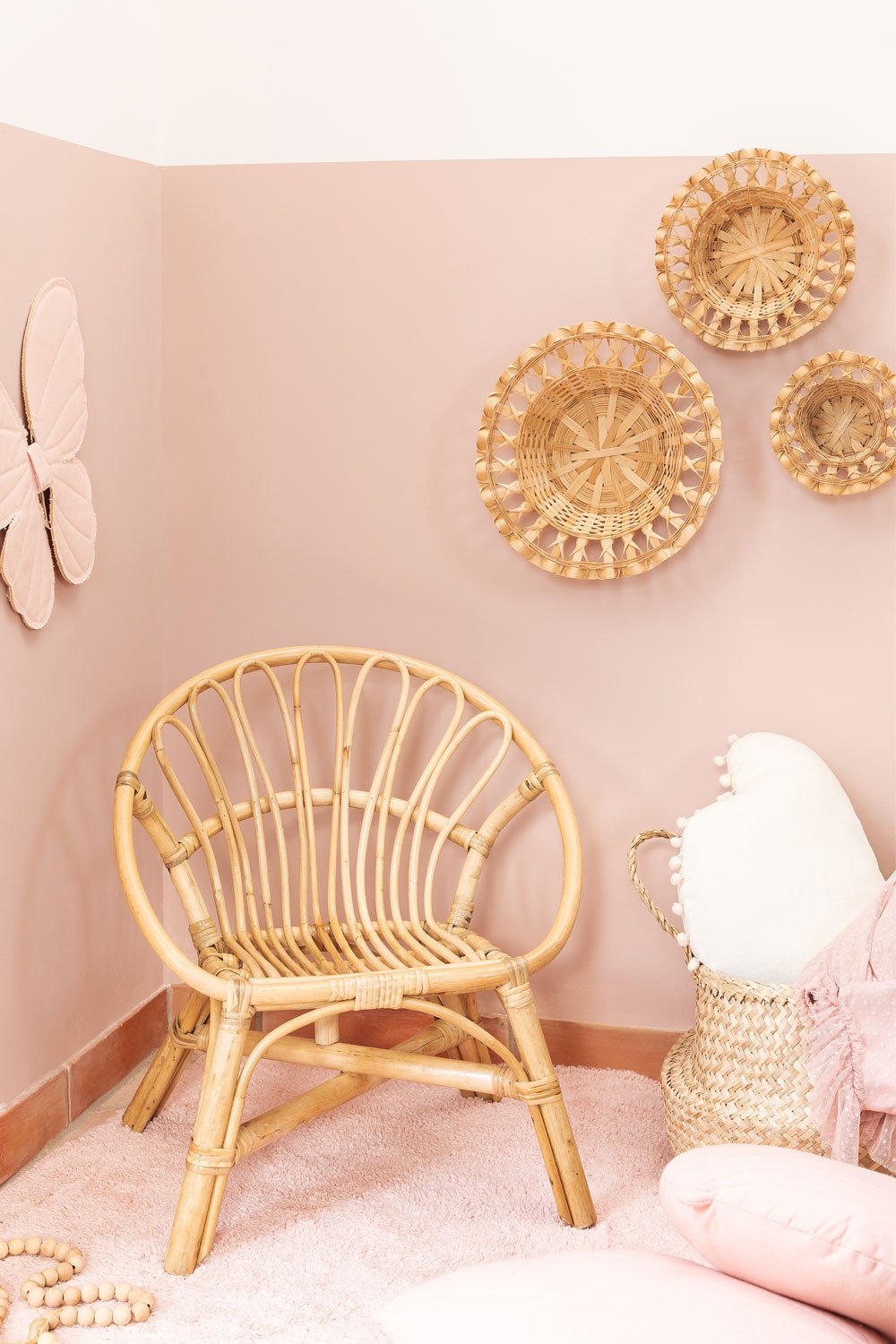Rotan Fauteuil Arunn Kids, galerij beeld 1