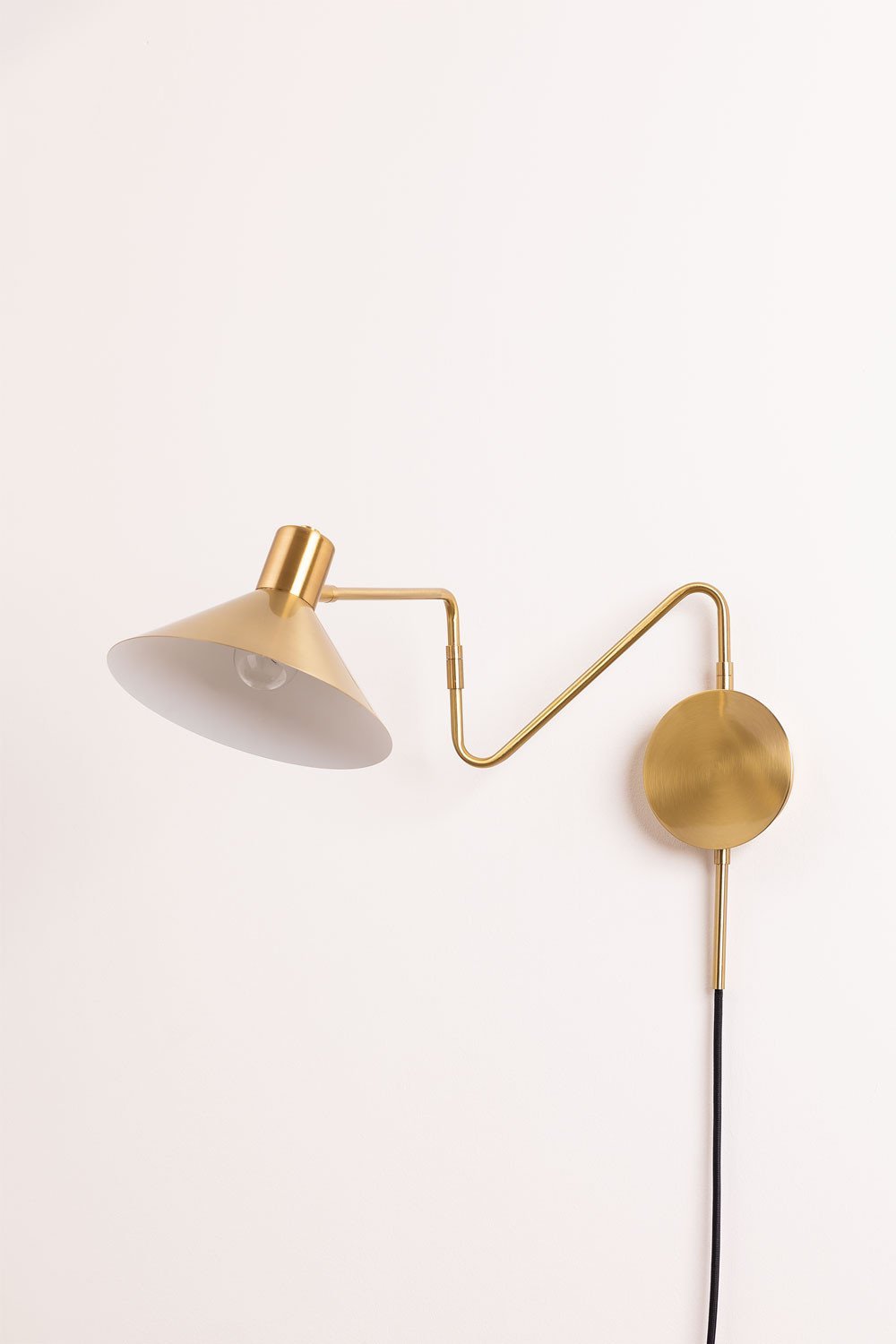 Lizz metalen wandlamp, galerij beeld 2