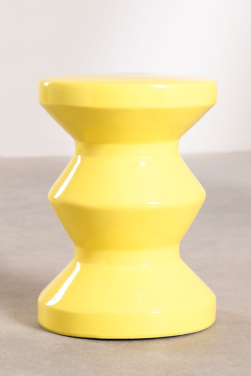 Ronde bijzettafel Ø35 cm van keramiek Bolöh, galerij beeld 3