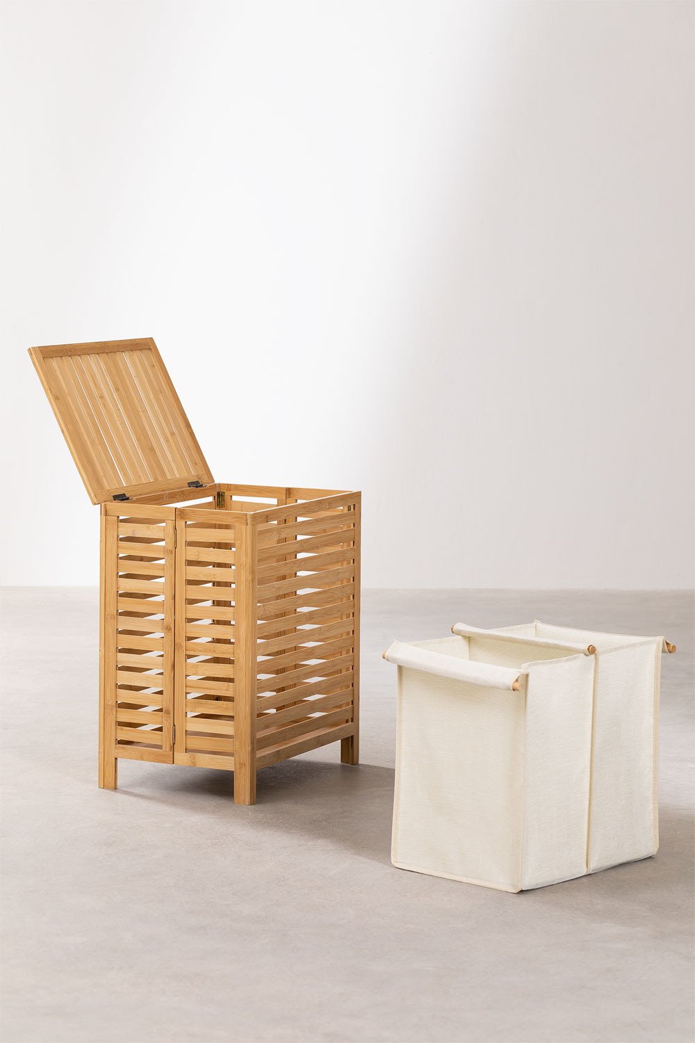 Bamboe wasmand Lionel , galerij beeld 10