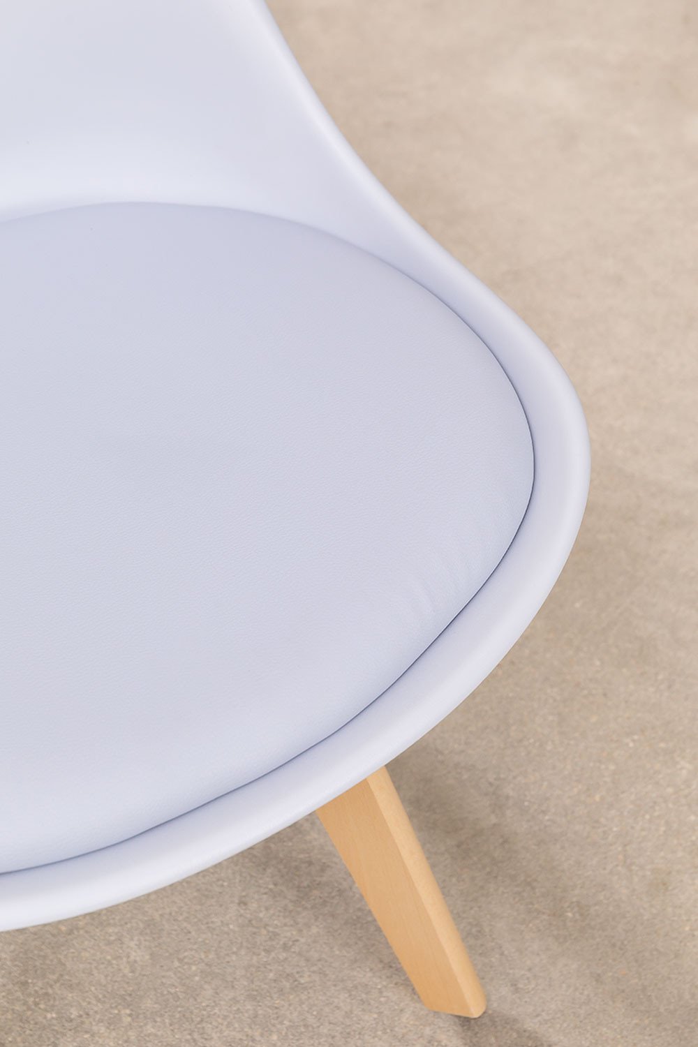 Set van 2 Scandinavische eetkamerstoelen    , galerij beeld 6