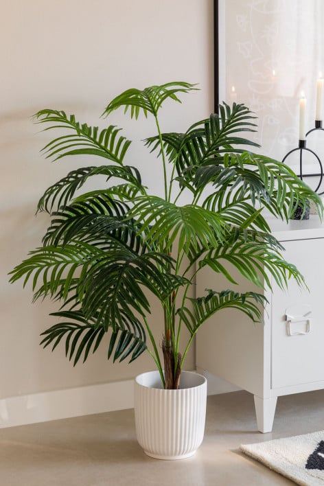Decoratieve kunstplant palmera Areca 