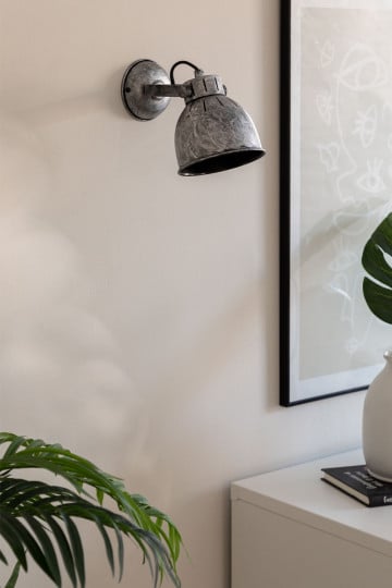Wandlamp Nyra van gekleurd glas