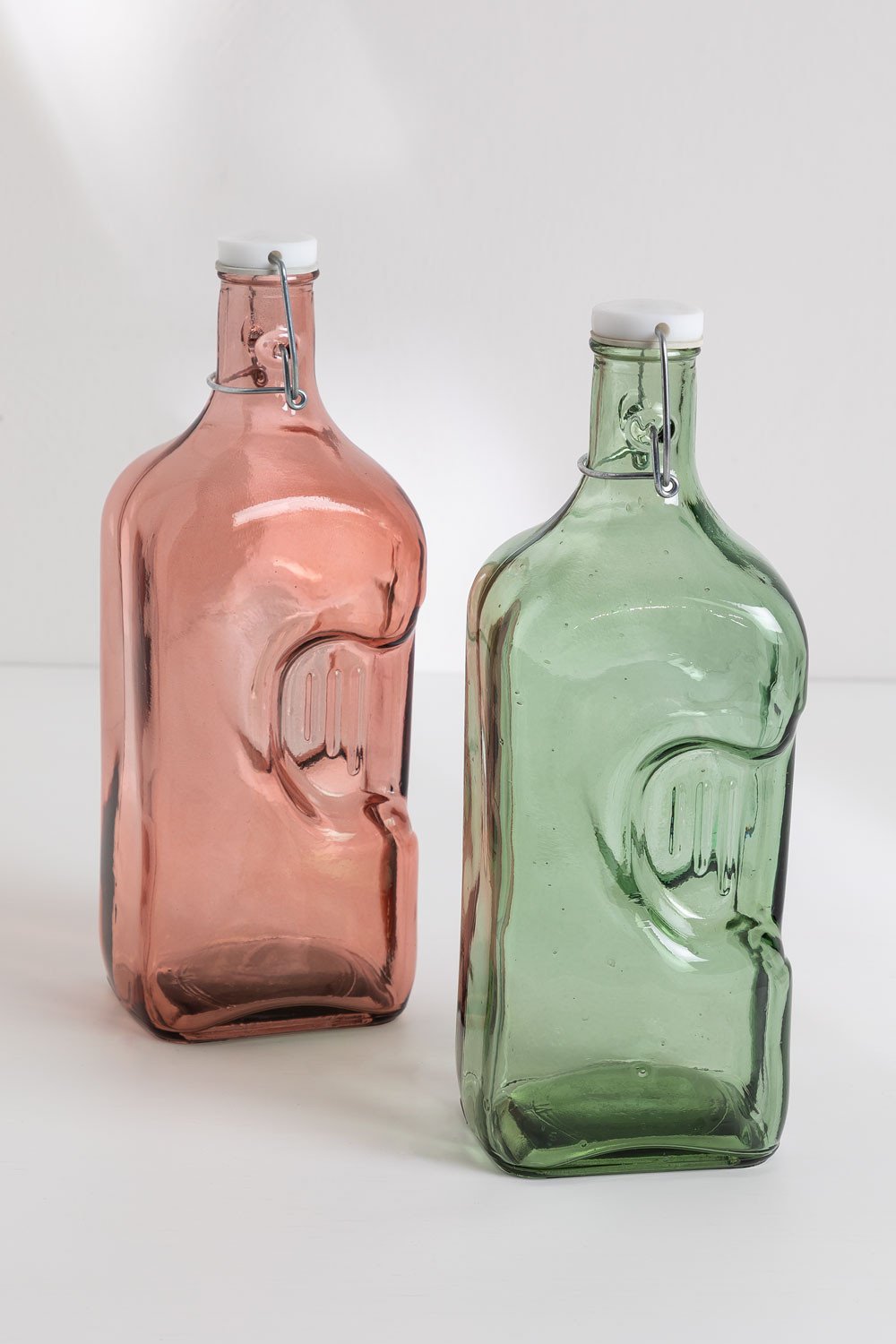 hebben Los Erfgenaam 2L gerecyclede glazen fles Velma - SKLUM