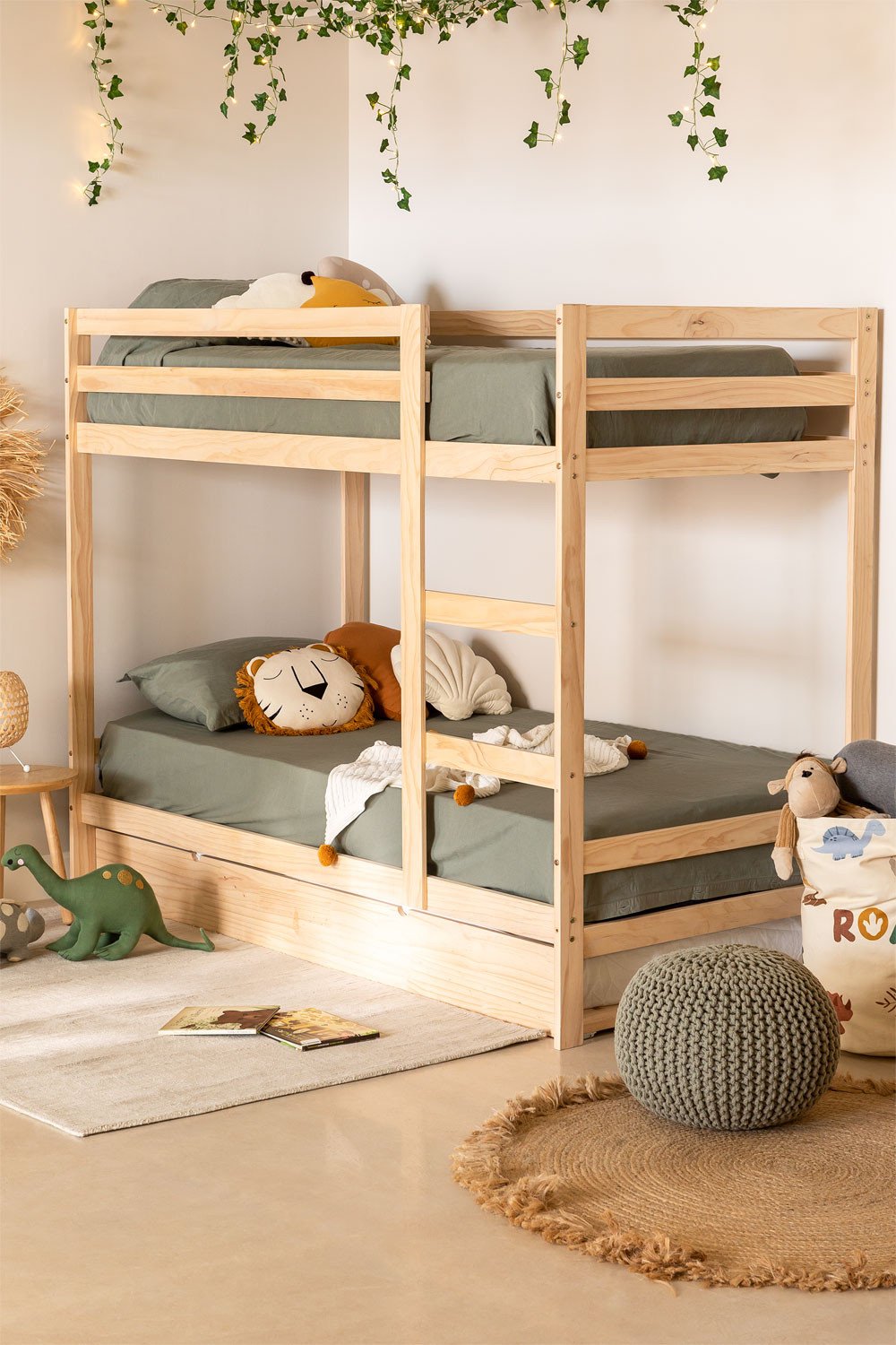 Houten stapelbed voor Cooper Kids 90 cm matras SKLUM